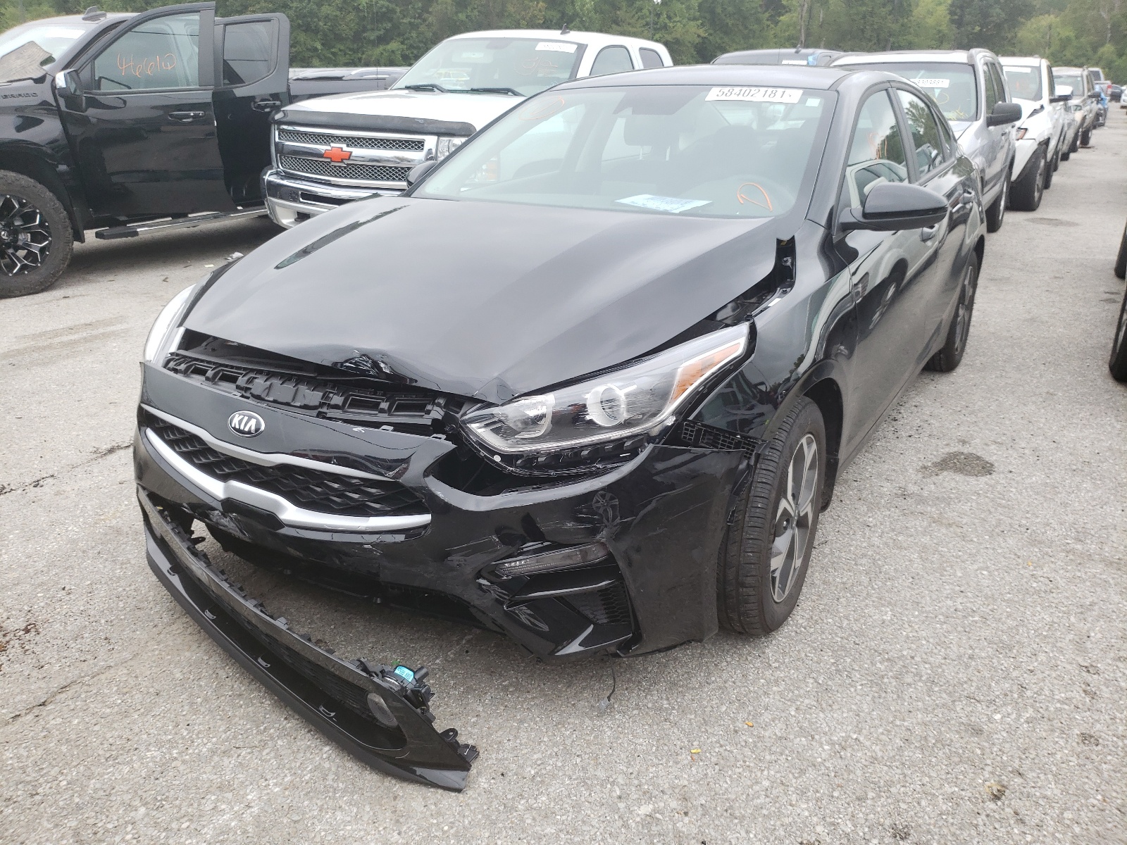 Photo 2 from auction – 2021 KIA FORTE FE with VIN 3KPF24AD7ME401328