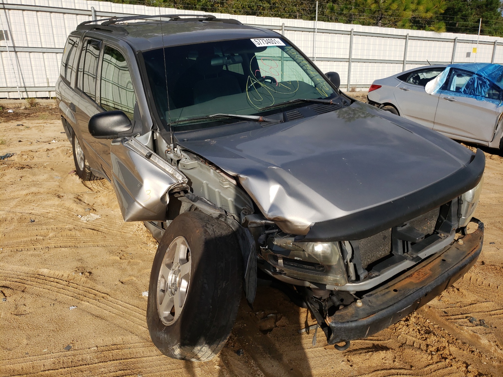 CHEVROLET TRAILBLAZE 2002 with VIN 1GNDT13SX22393919 - Photo from auction