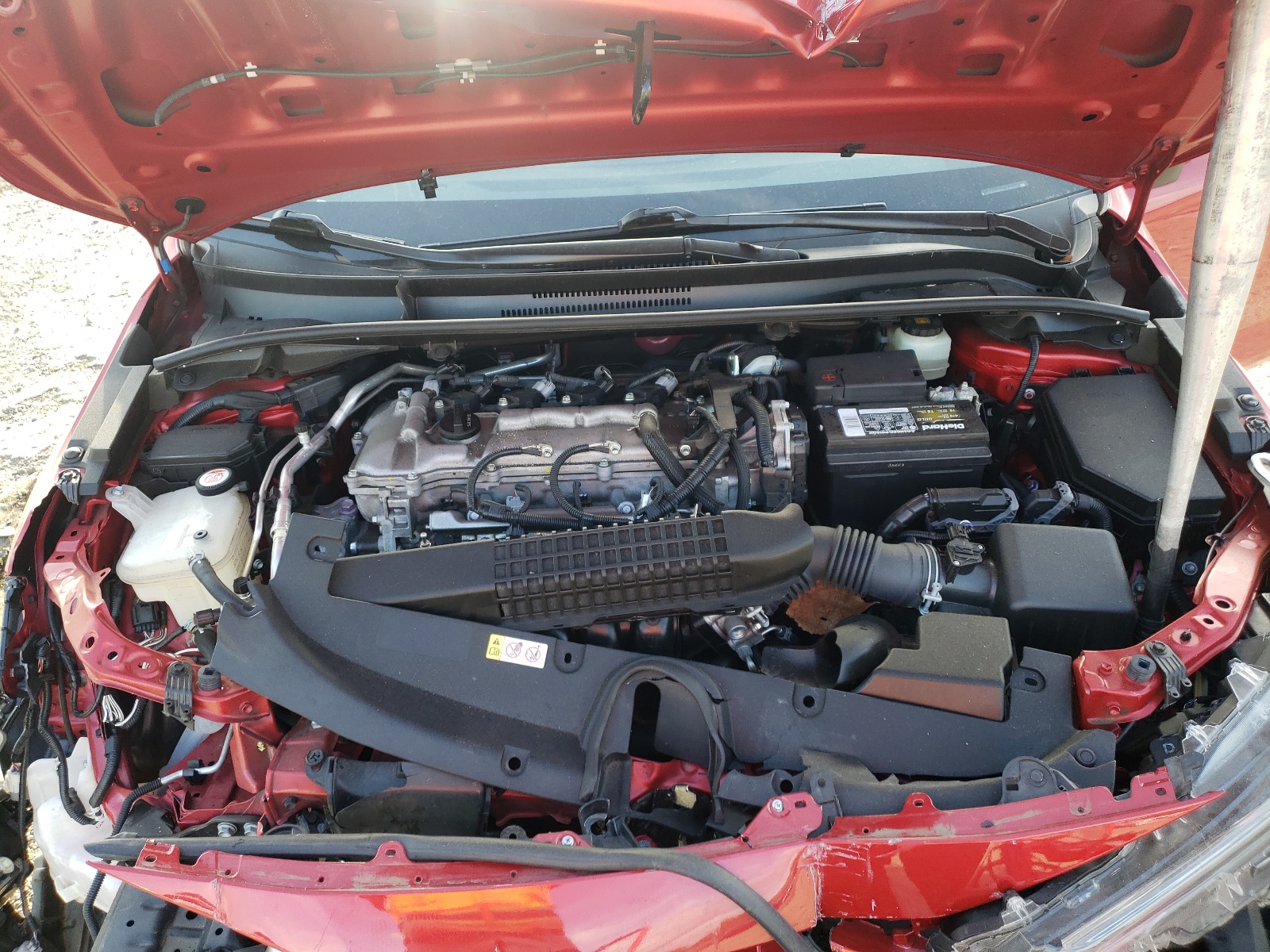Photo 7 from auction – 2020 TOYOTA COROLLA LE with VIN JTDEPRAEXLJ045347