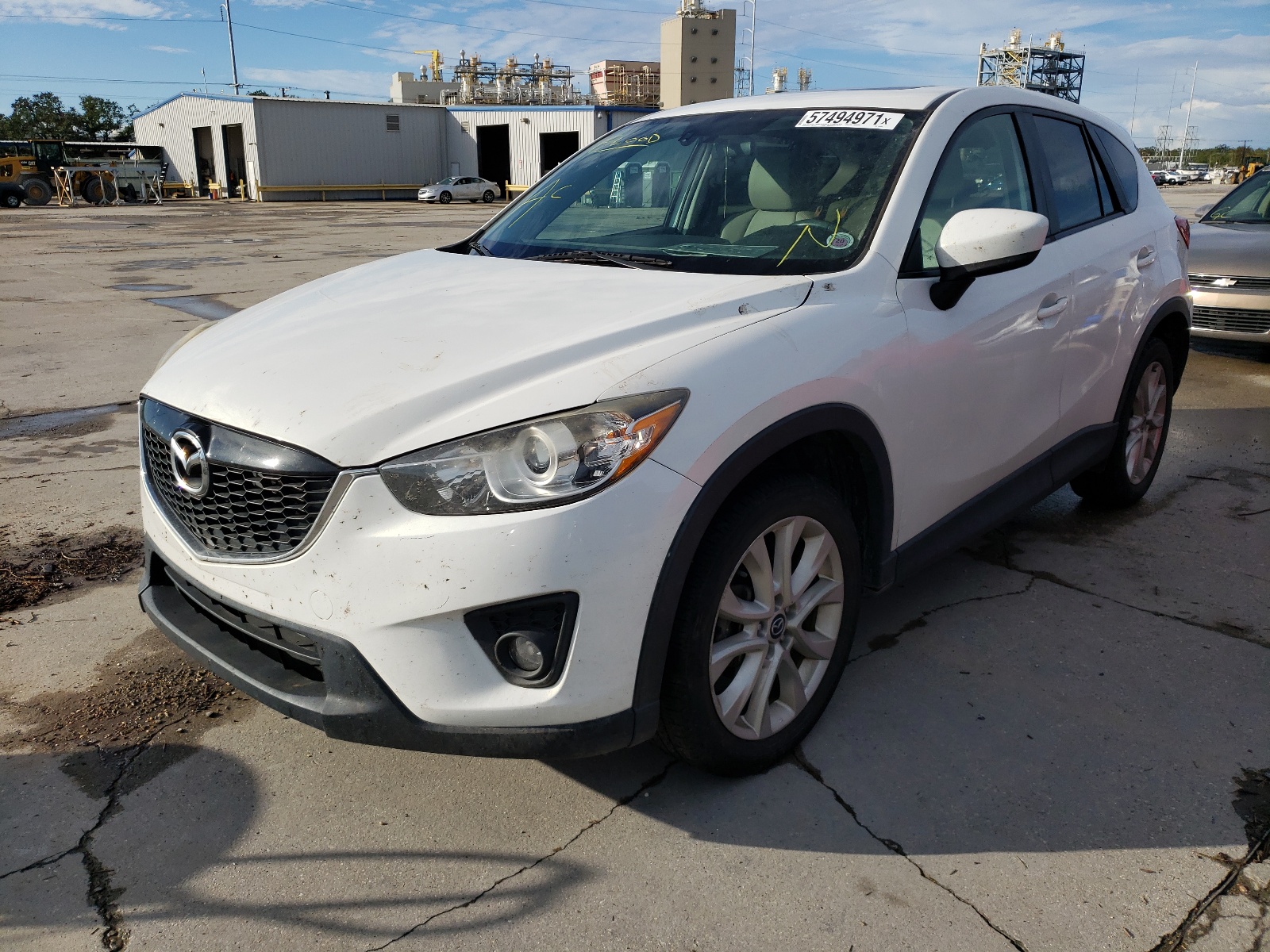 Photo 2 from auction – 2014 MAZDA CX-5 GT with VIN JM3KE2DY0E0329589