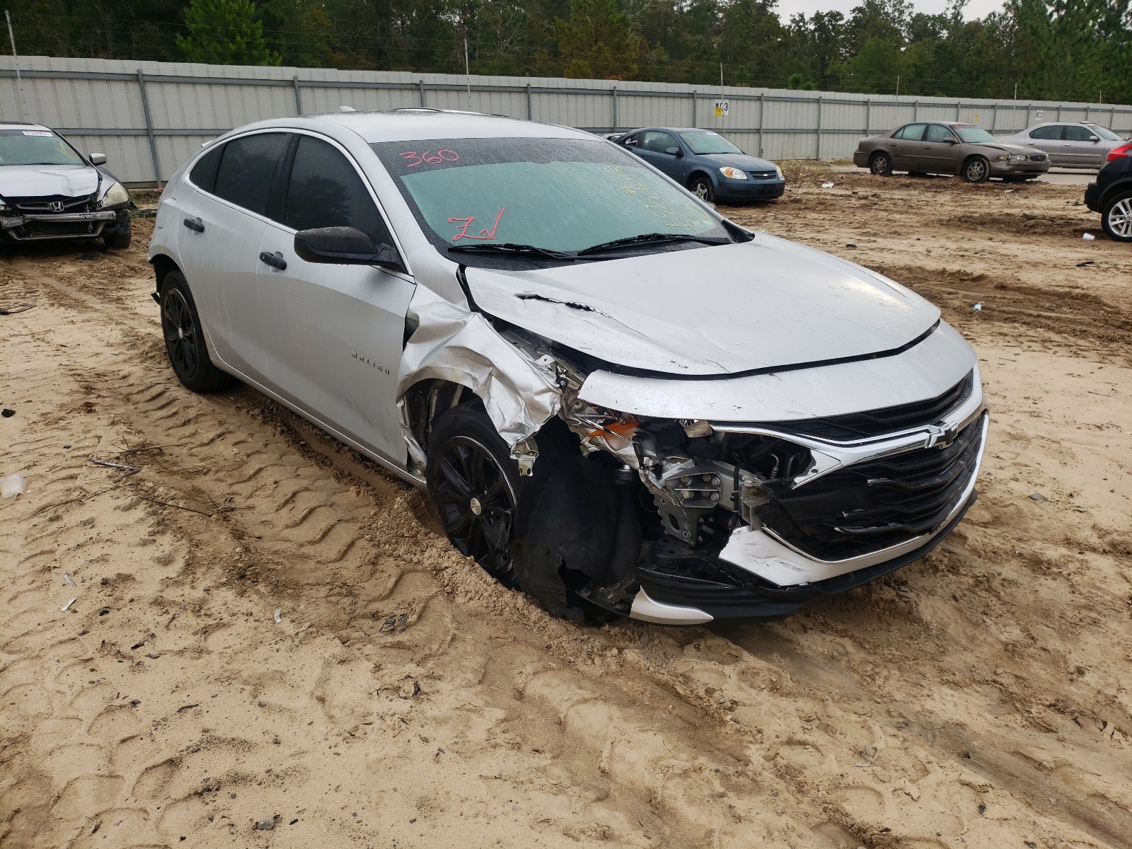 CHEVROLET MALIBU LT 2019 with VIN 1G1ZD5ST2KF164200 - Photo from auction