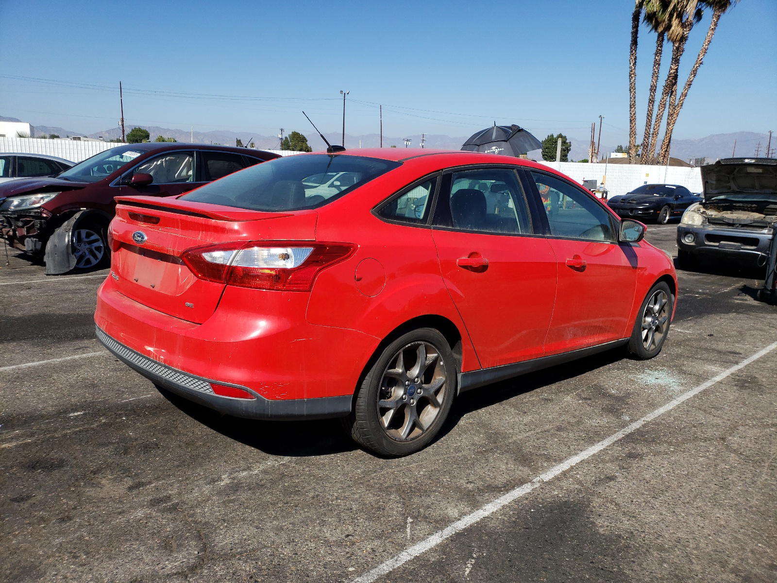 Photo 4 from auction – 2013 FORD FOCUS SE with VIN 1FADP3F22DL279033
