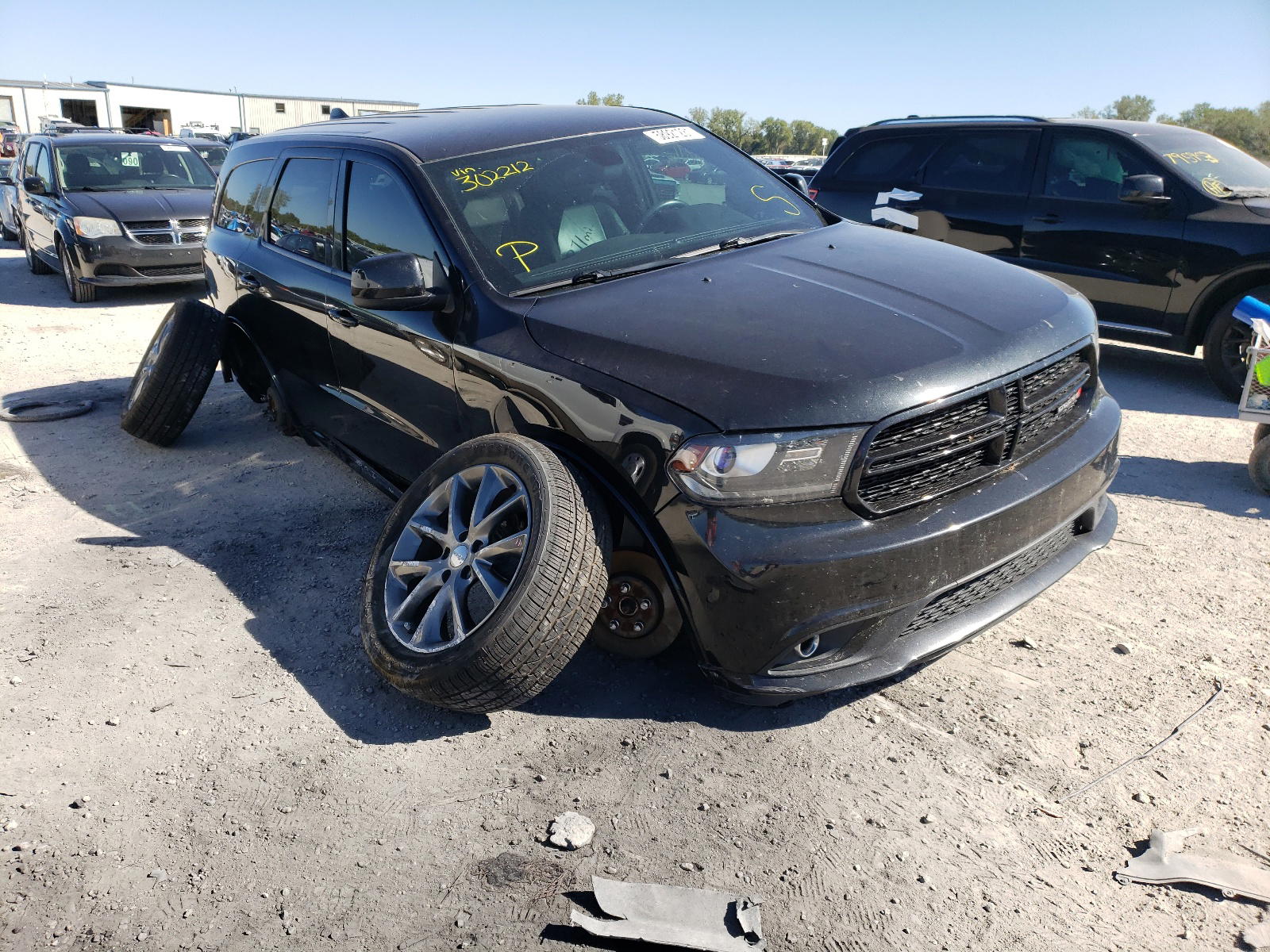 DODGE DURANGO SX 2016 with VIN 1C4RDJAG3GC302212 - Photo from auction