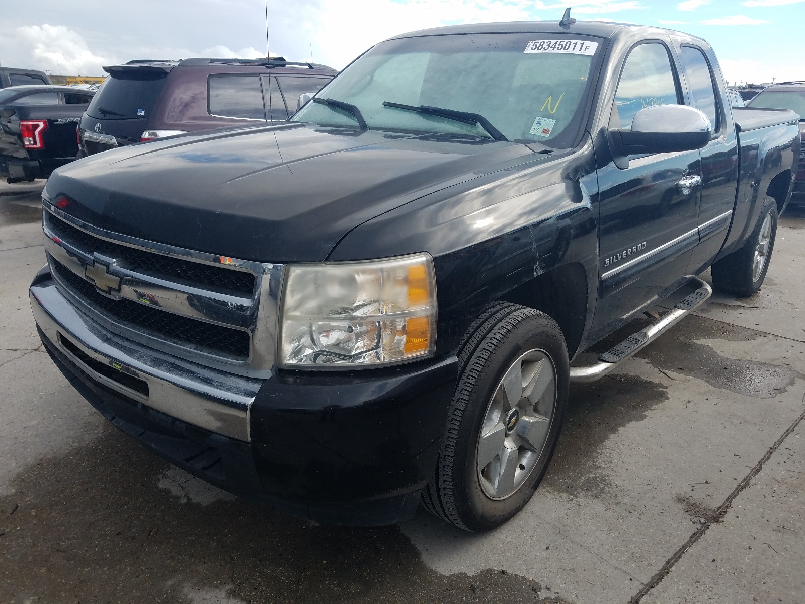 Photo 2 from auction – 2010 CHEVROLET SILVERADO with VIN 1GCSCSE09AZ156393