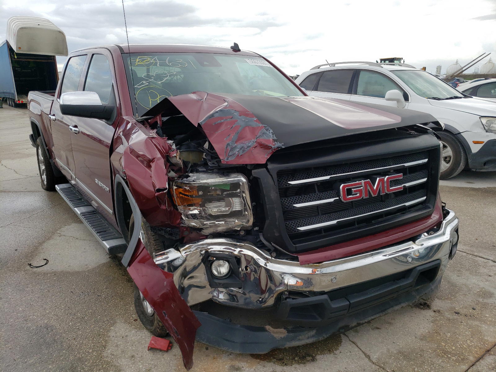 GMC SIERRA C15 2014 with VIN 3GTP1VEC3EG122625 - Photo from auction