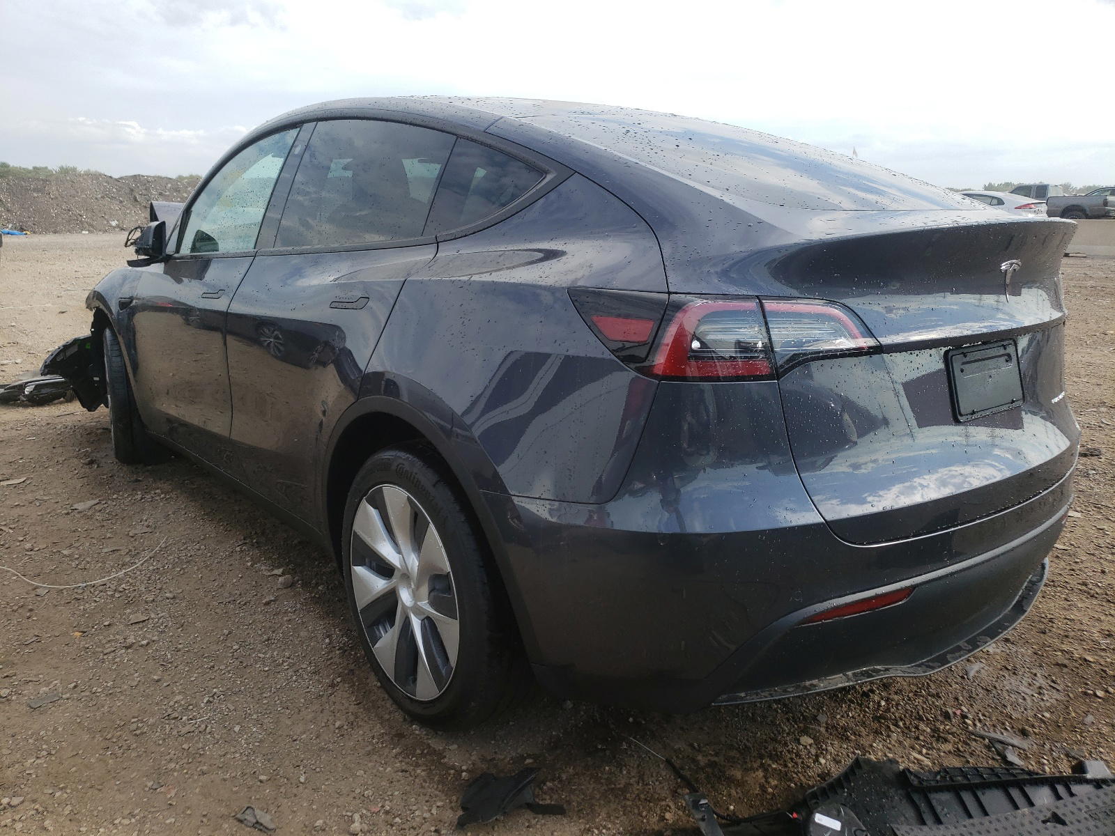 Photo 3 from auction – 2021 TESLA MODEL Y with VIN 5YJYGDEEXMF244496
