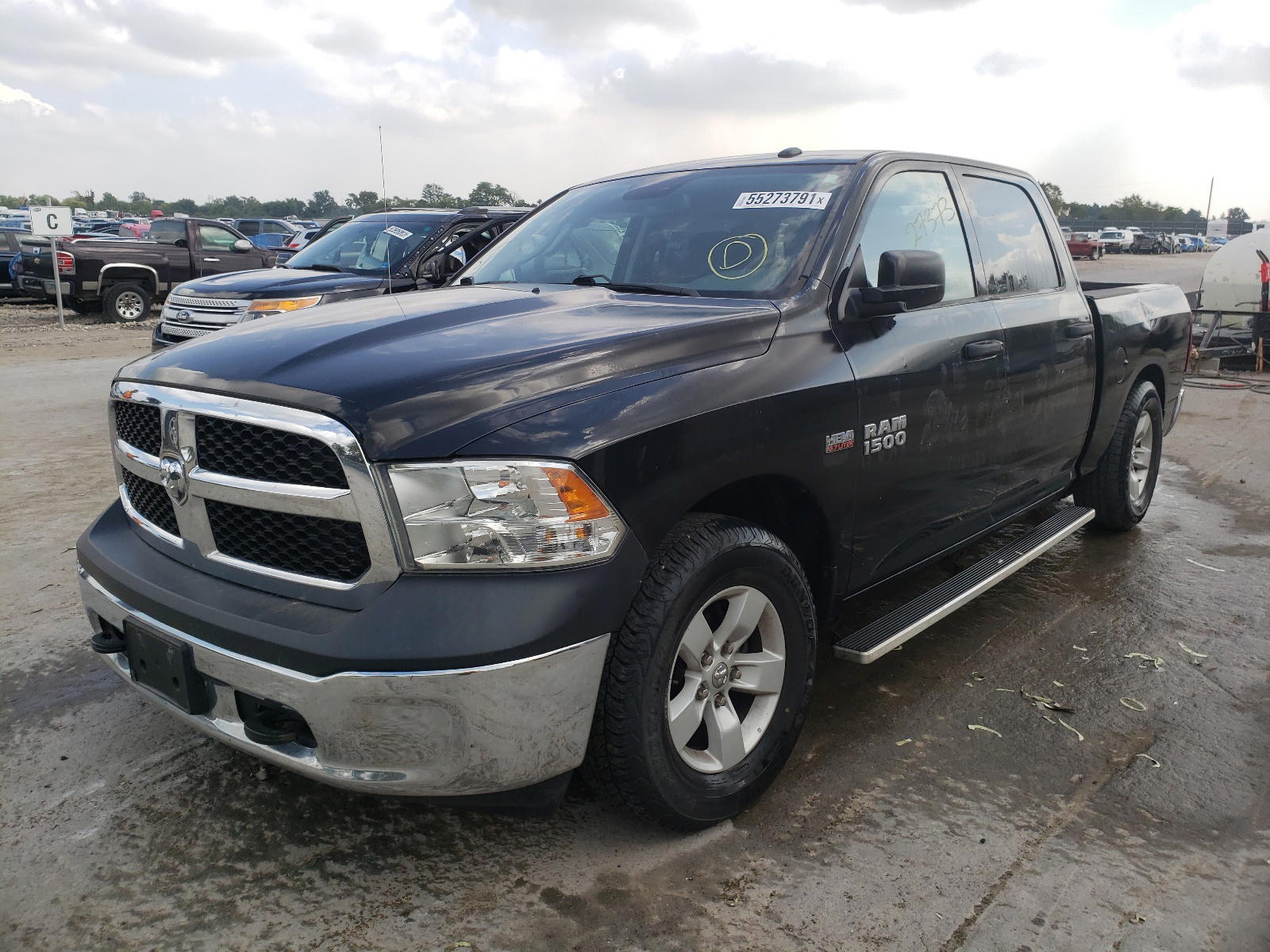 Photo 2 from auction – 2016 RAM 1500 ST with VIN 3C6RR7KT9GG243767