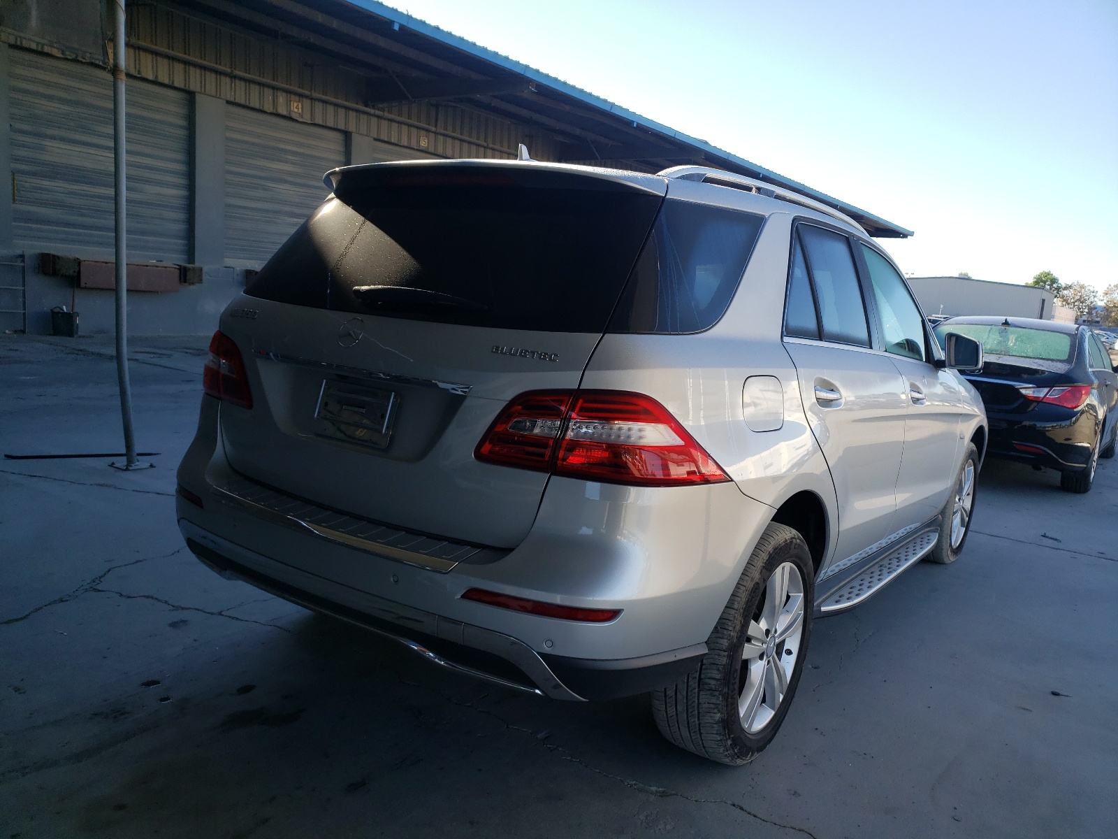 Photo 4 from auction – 2012 MERCEDES-BENZ ML 350 BLU with VIN 4JGDA2EB5CA028374