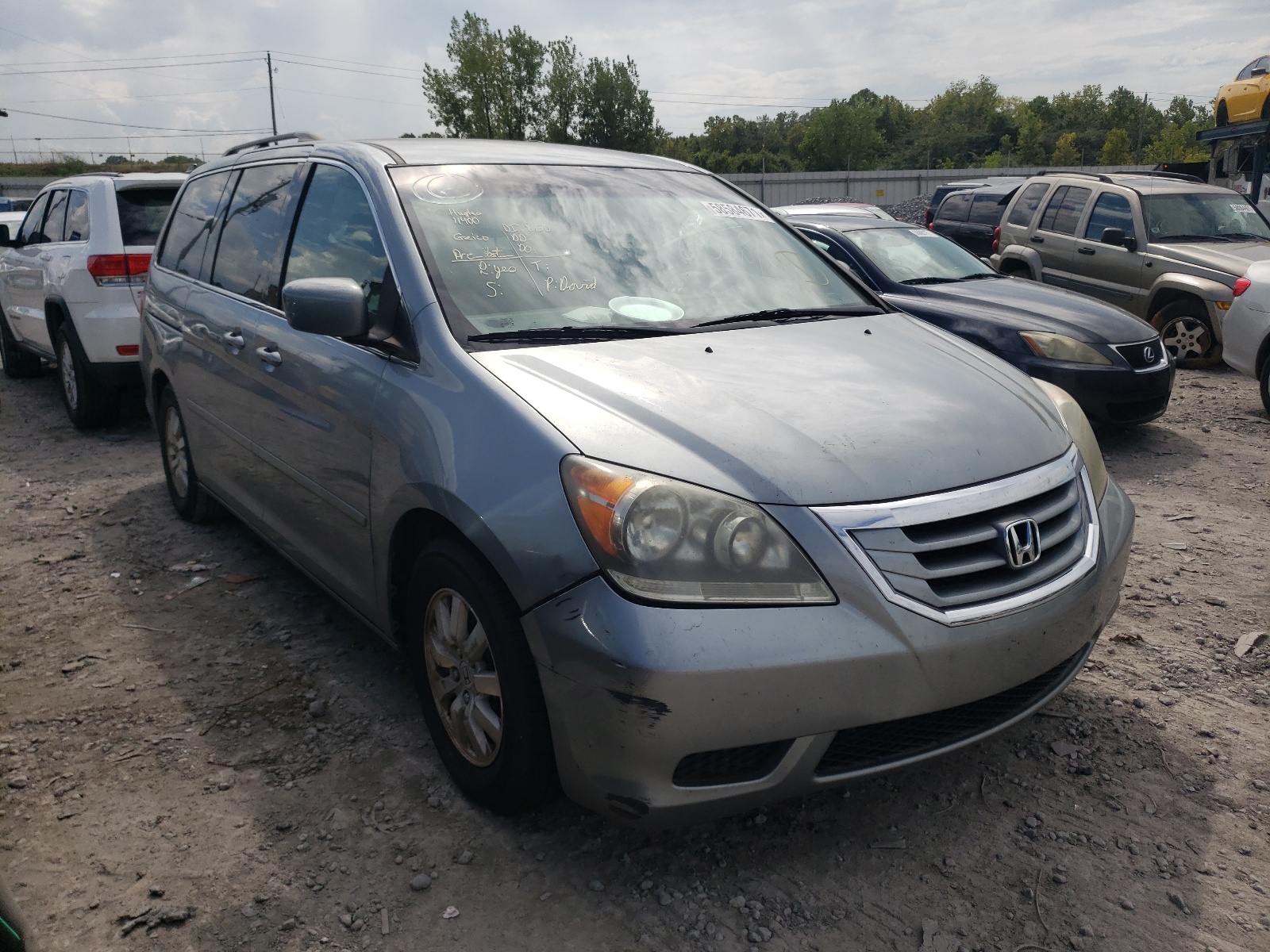 Photo 1 from auction – 2010 HONDA ODYSSEY EX with VIN 5FNRL3H46AB002667