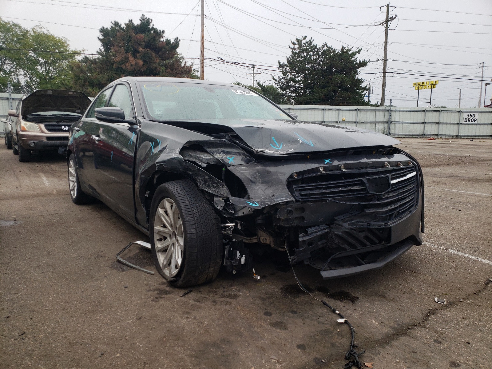 Photo 1 from auction – 2015 CADILLAC CTS with VIN 1G6AP5SX6F0139911
