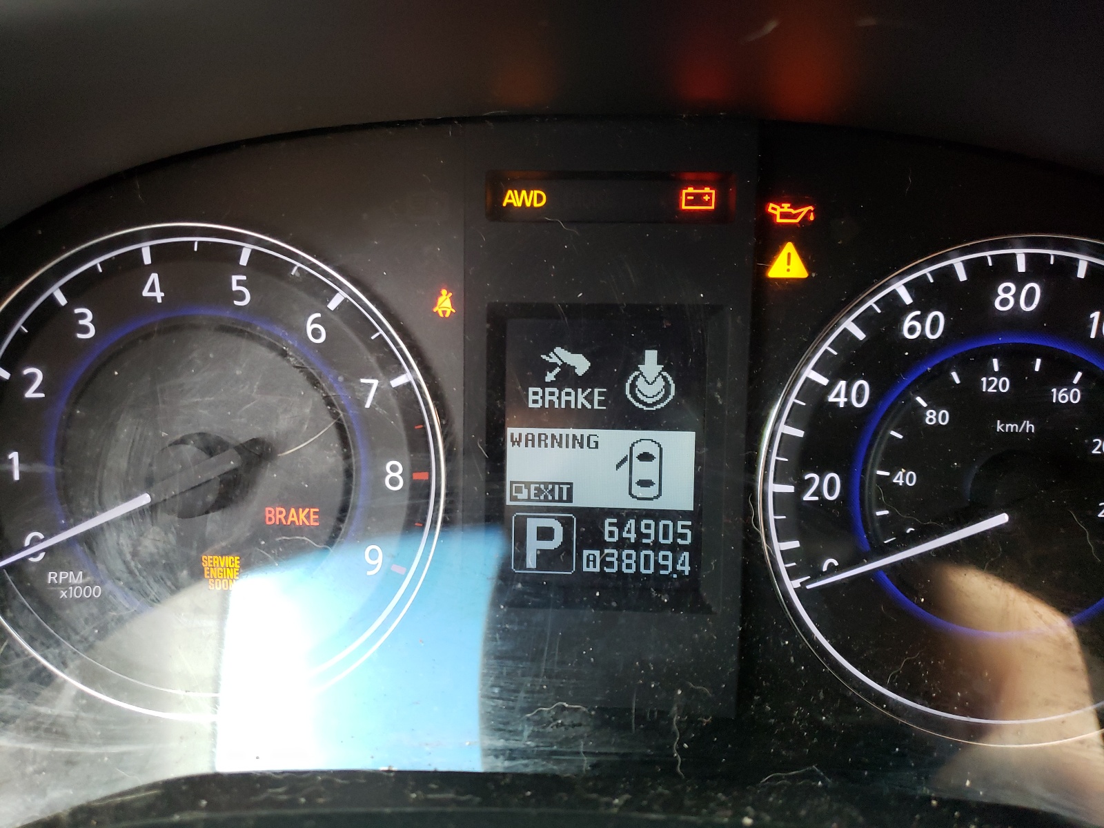 Photo 8 from auction – 2015 INFINITI Q40 with VIN JN1CV6AR7FM651418