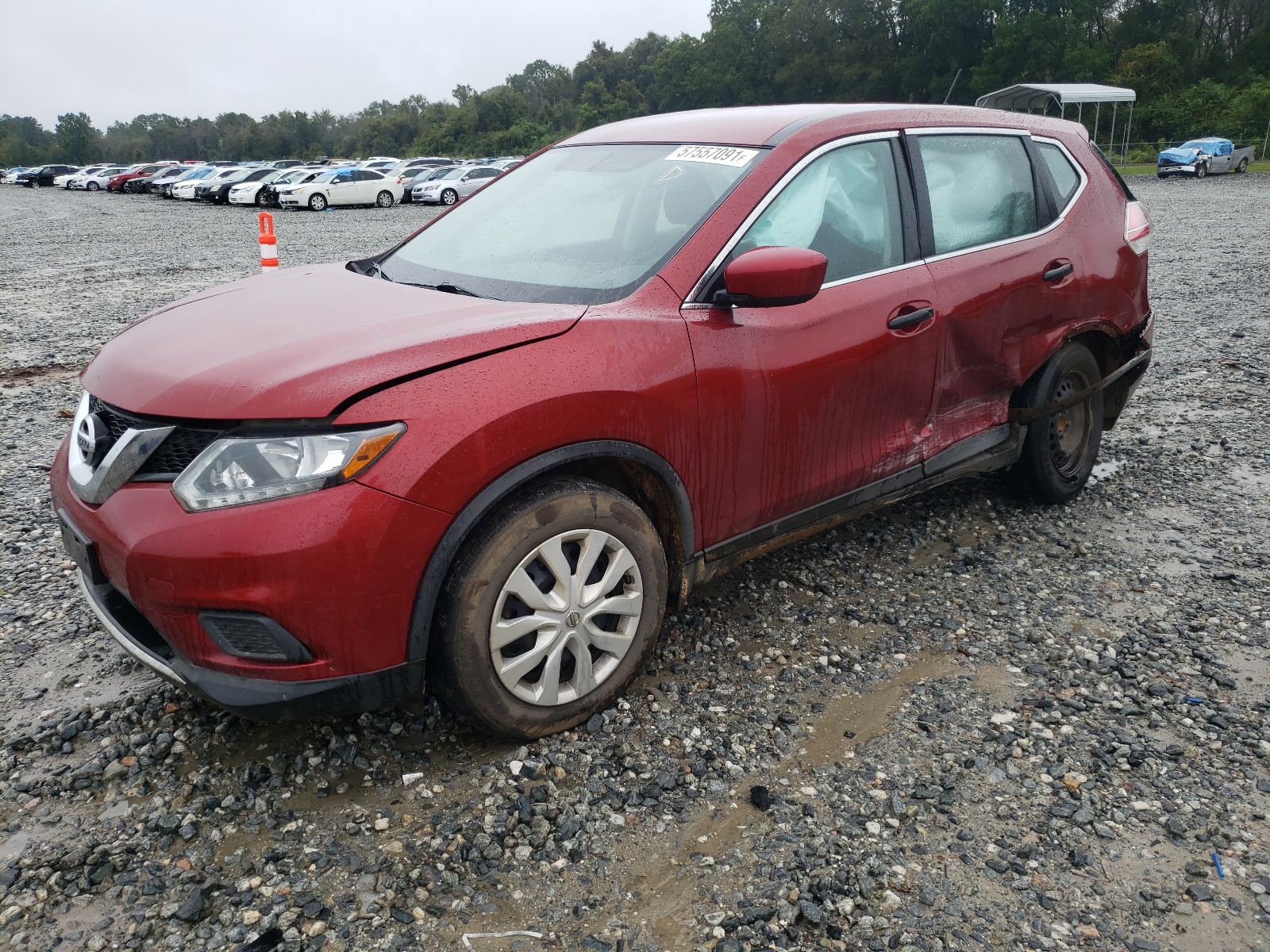 Photo 2 from auction – 2016 NISSAN ROGUE S with VIN JN8AT2MT9GW009206