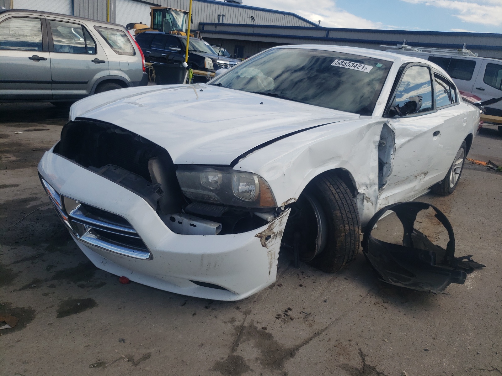 Photo 2 from auction – 2013 DODGE CHARGER SE with VIN 2C3CDXBG3DH522826