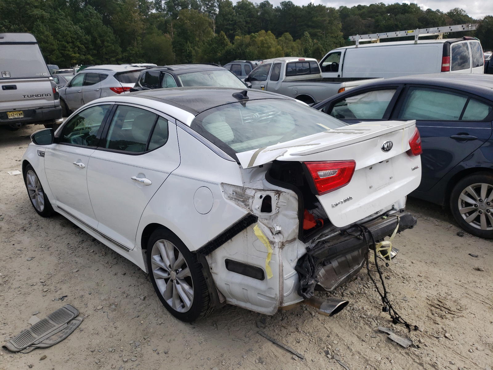 Photo 3 from auction – 2014 KIA OPTIMA SX with VIN 5XXGR4A60EG284685