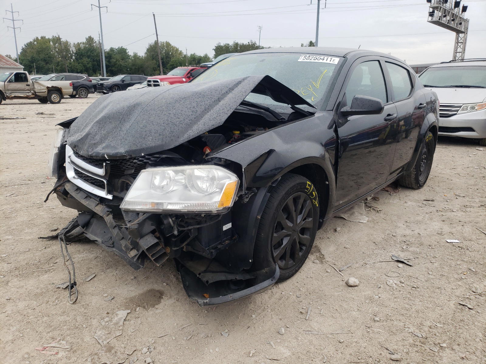 Photo 2 from auction – 2012 DODGE AVENGER SE with VIN 1C3CDZABXCN114959