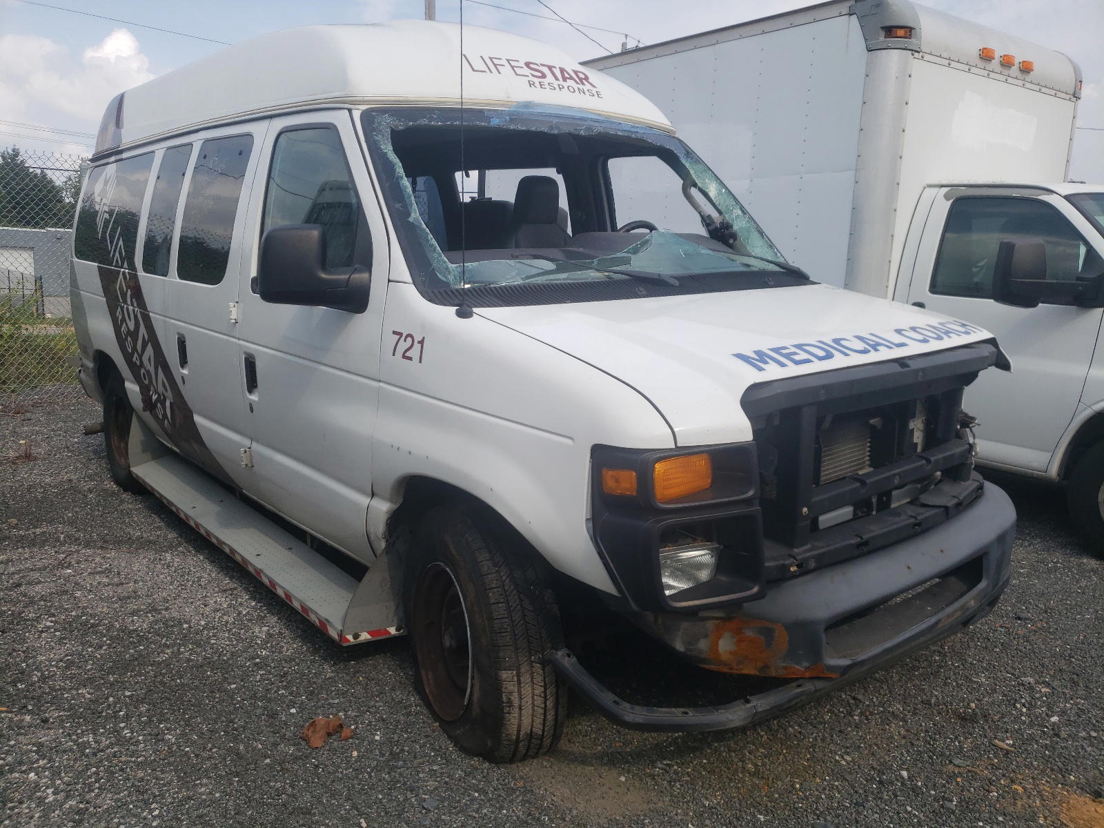 FORD ECONOLINE 2012 with VIN 1FTNE2EW1CDA26555 - Photo from auction
