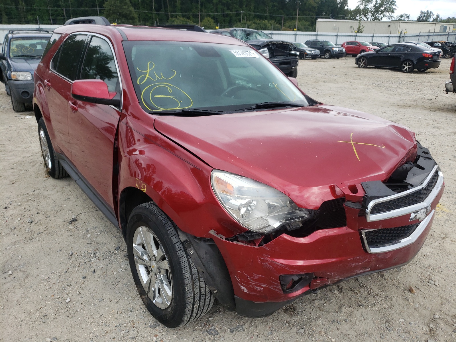 Photo 1 from auction – 2014 CHEVROLET EQUINOX LT with VIN 2GNALCEK6E6193767
