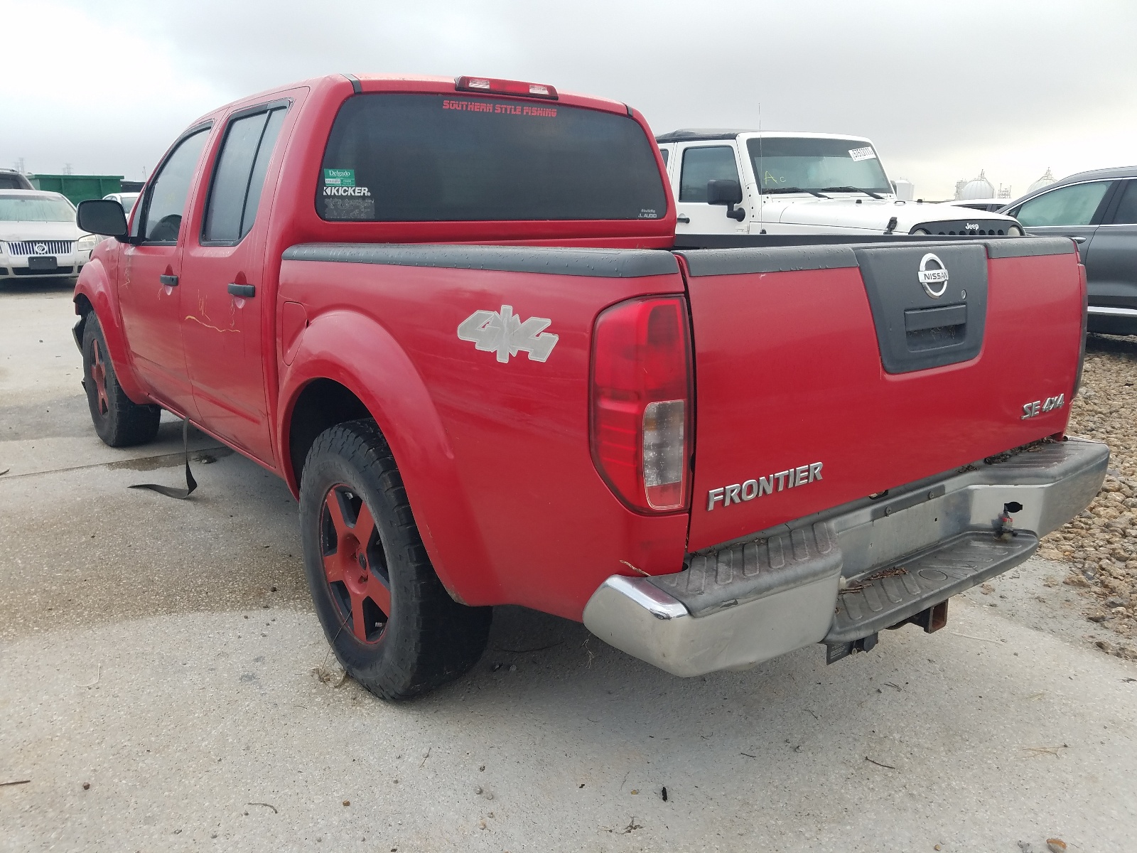 Photo 3 from auction – 2008 NISSAN FRONTIER C with VIN 1N6AD07W18C440853