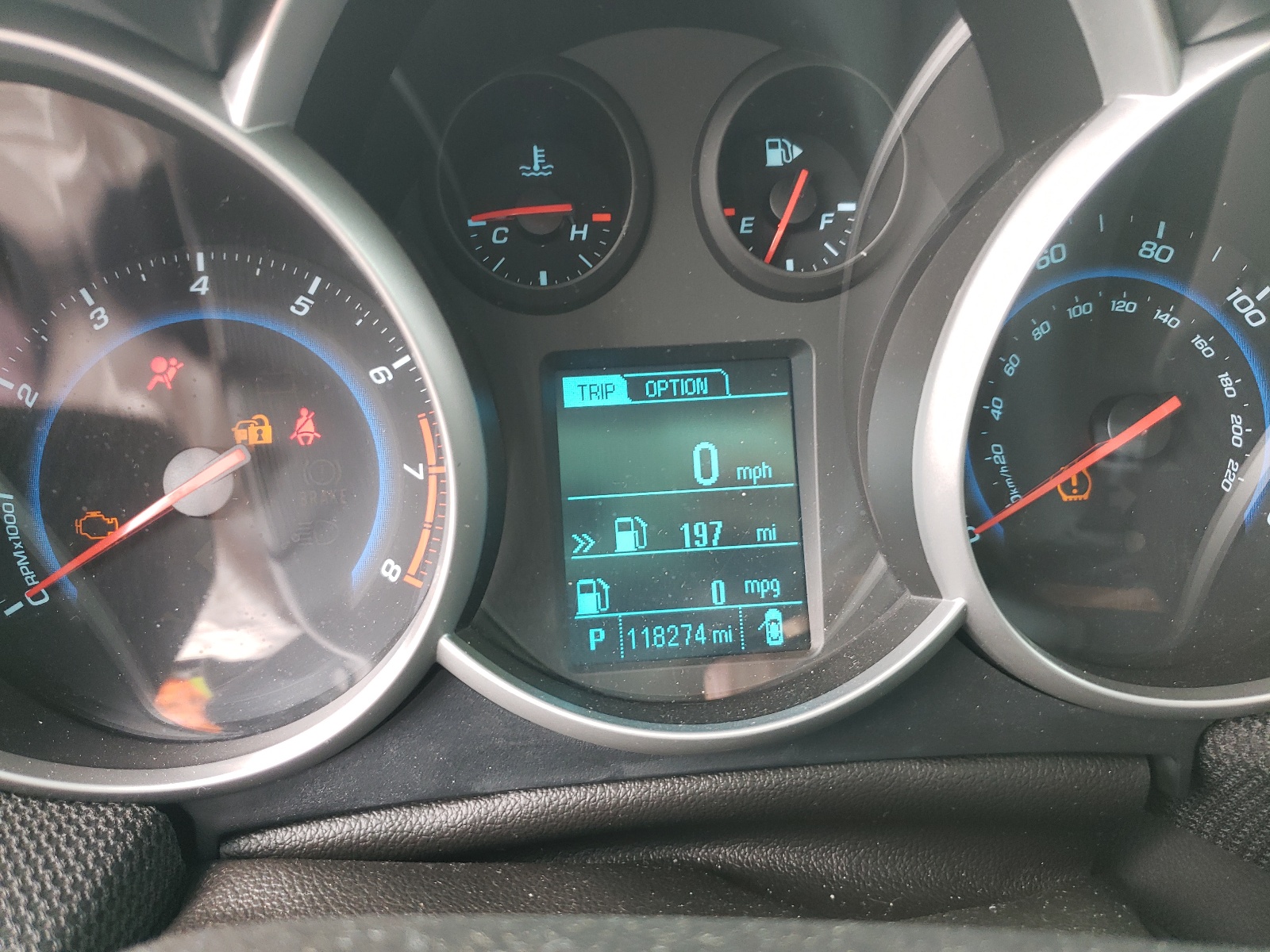 Photo 8 from auction – 2014 CHEVROLET CRUZE LT with VIN 1G1PC5SB9E7106519
