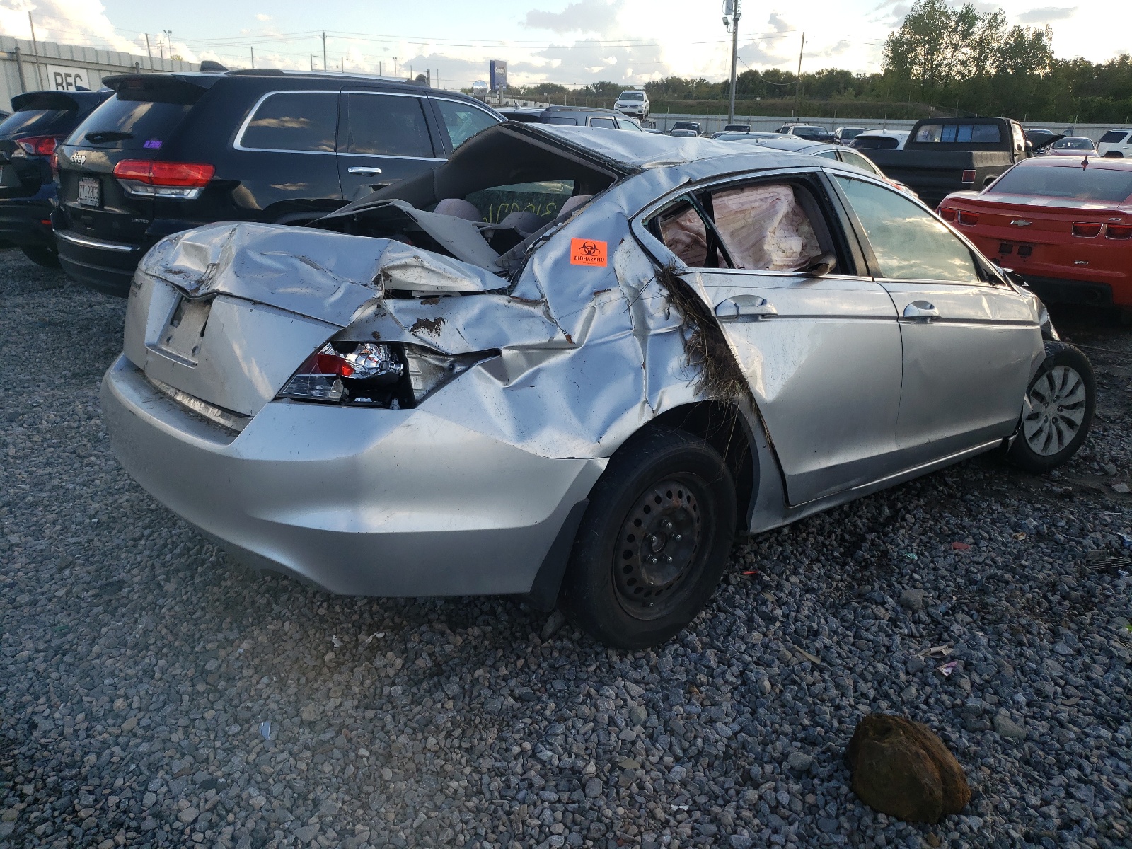 Photo 4 from auction – 2008 HONDA ACCORD LX with VIN JHMCP26358C074044