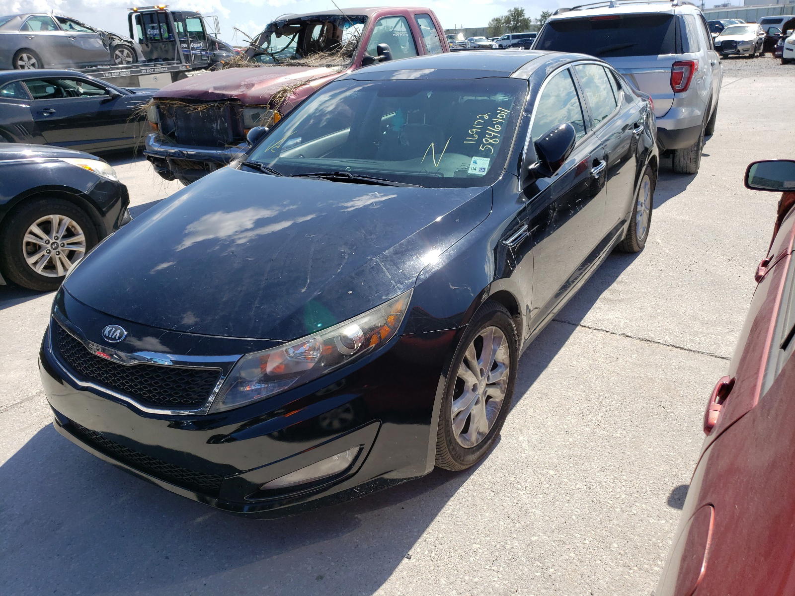 Photo 2 from auction – 2013 KIA OPTIMA EX with VIN 5XXGN4A76DG169172