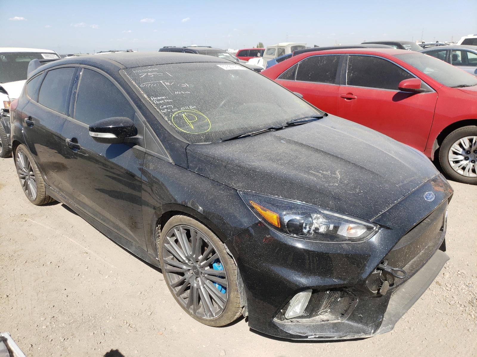 FORD FOCUS RS 2017 with VIN WF0DP3TH6H4120564 - Photo from auction