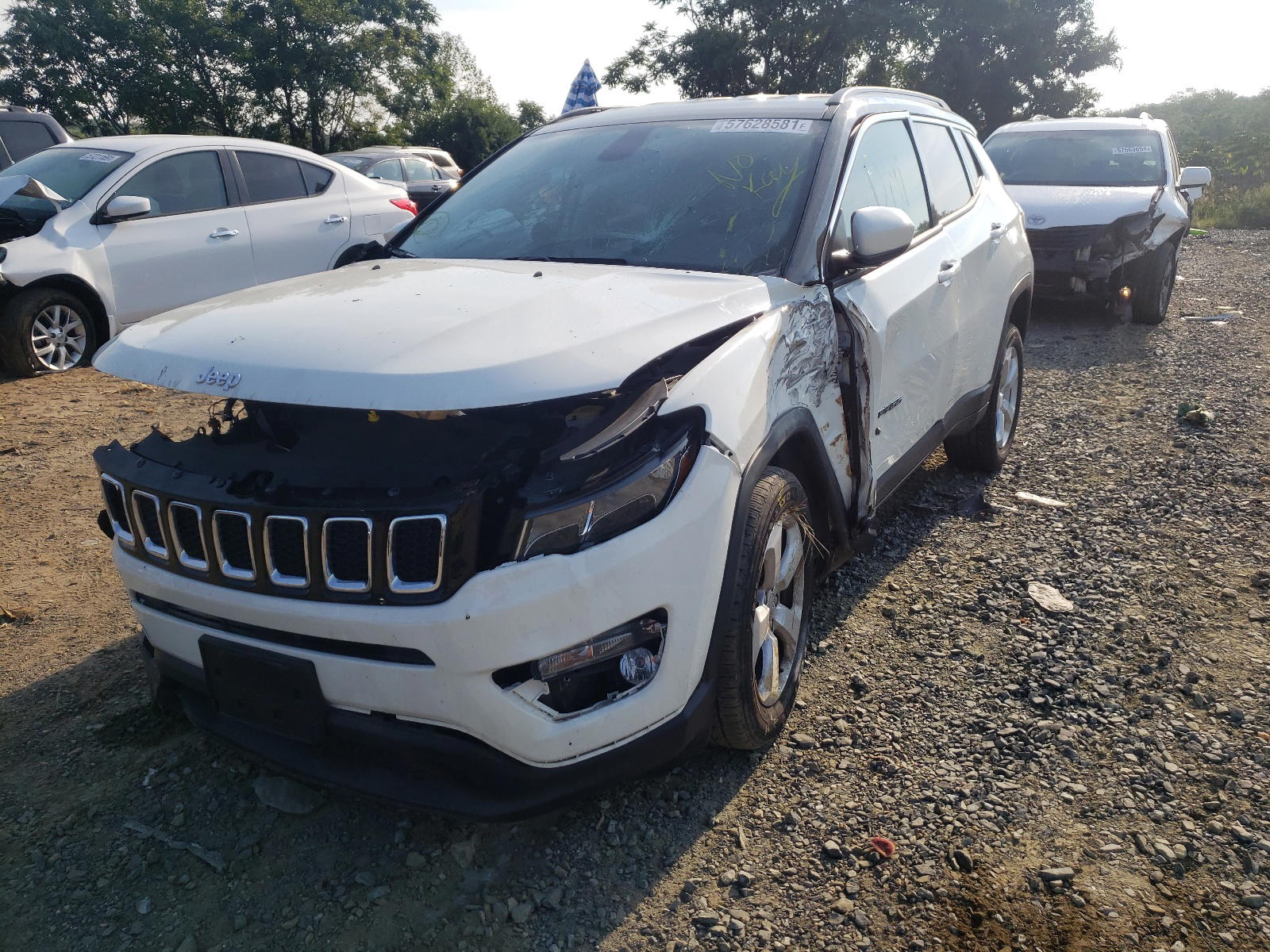 Photo 2 from auction – 2018 JEEP COMPASS LA with VIN 3C4NJDBB3JT142369
