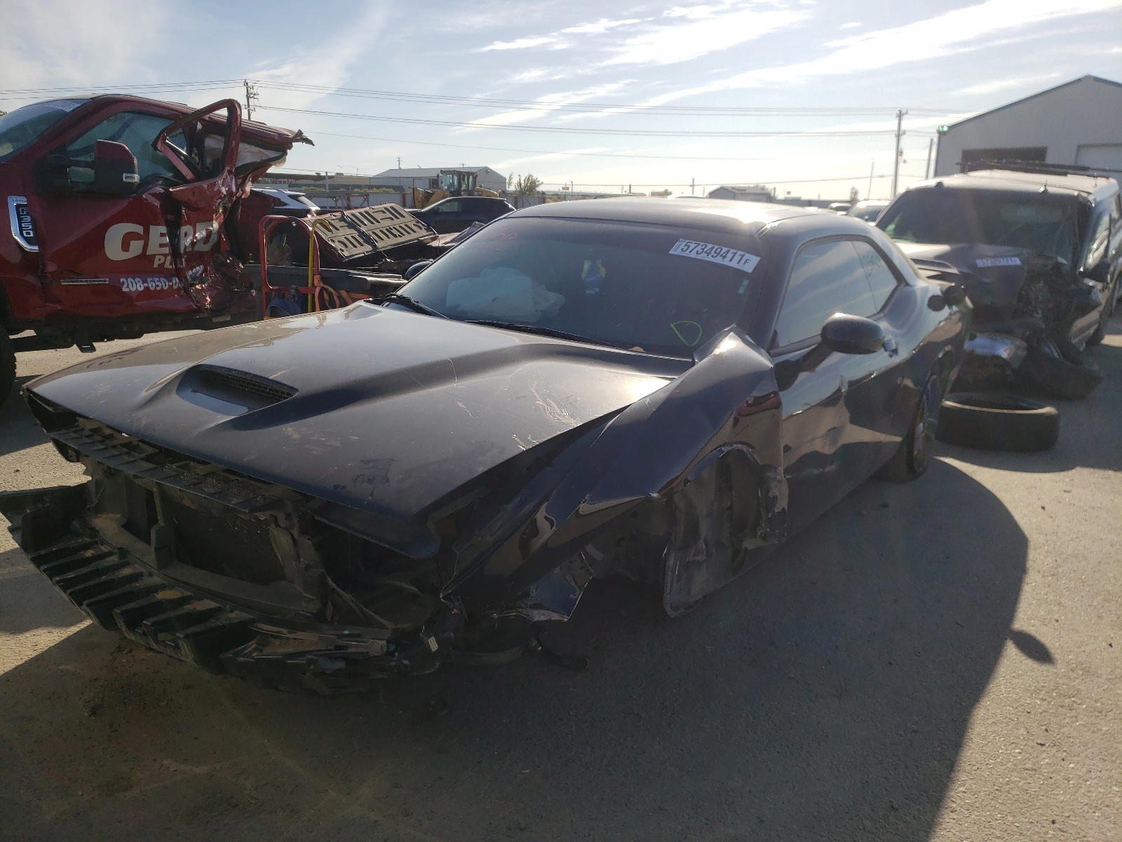 Photo 2 from auction – 2019 DODGE CHALLENGER with VIN 2C3CDZKG2KH604118