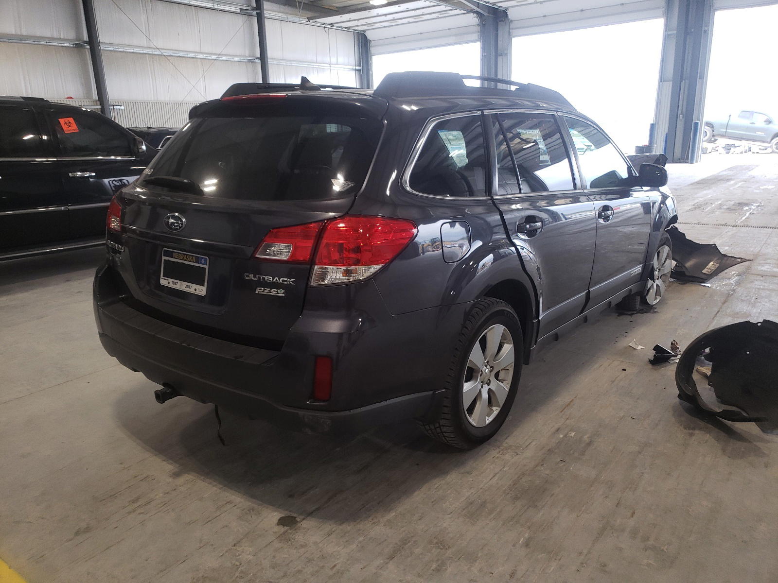 Photo 4 from auction – 2011 SUBARU OUTBACK 2. with VIN 4S4BRBKC9B3415168