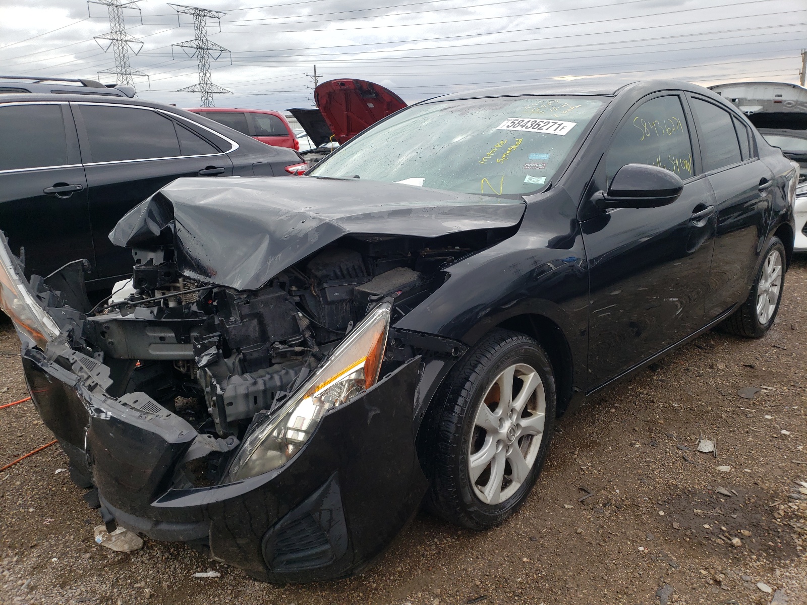 صورة رقم 2 من المزاد - 2011 MAZDA 3 I مع VIN JM1BL1VG8B1358617