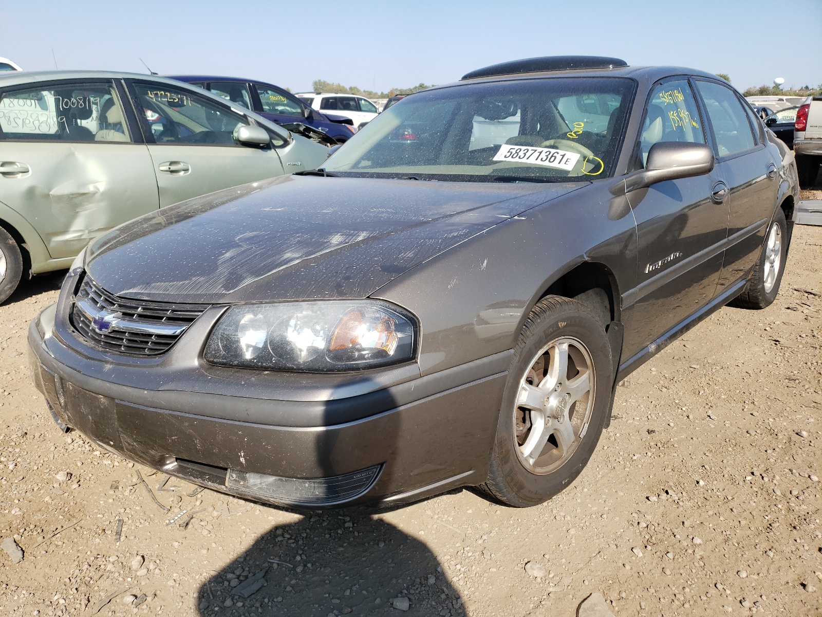 Photo 2 from auction – 2003 CHEVROLET IMPALA LS with VIN 2G1WH55K839110310