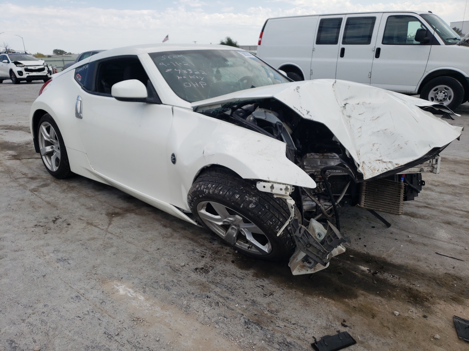 NISSAN 370Z BASE 2012 with VIN JN1AZ4EH5CM564338 - Photo from auction