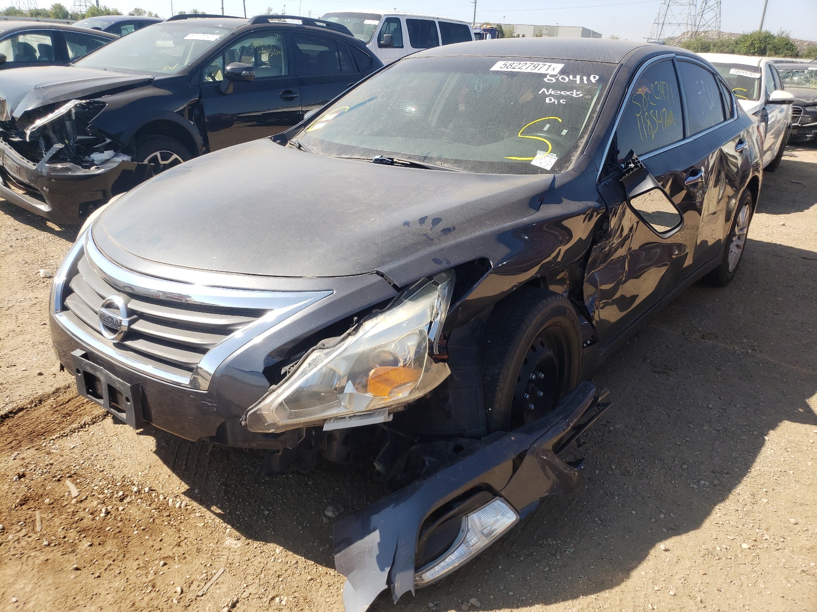 Photo 2 from auction – 2013 NISSAN ALTIMA 2.5 with VIN 1N4AL3AP3DN513878