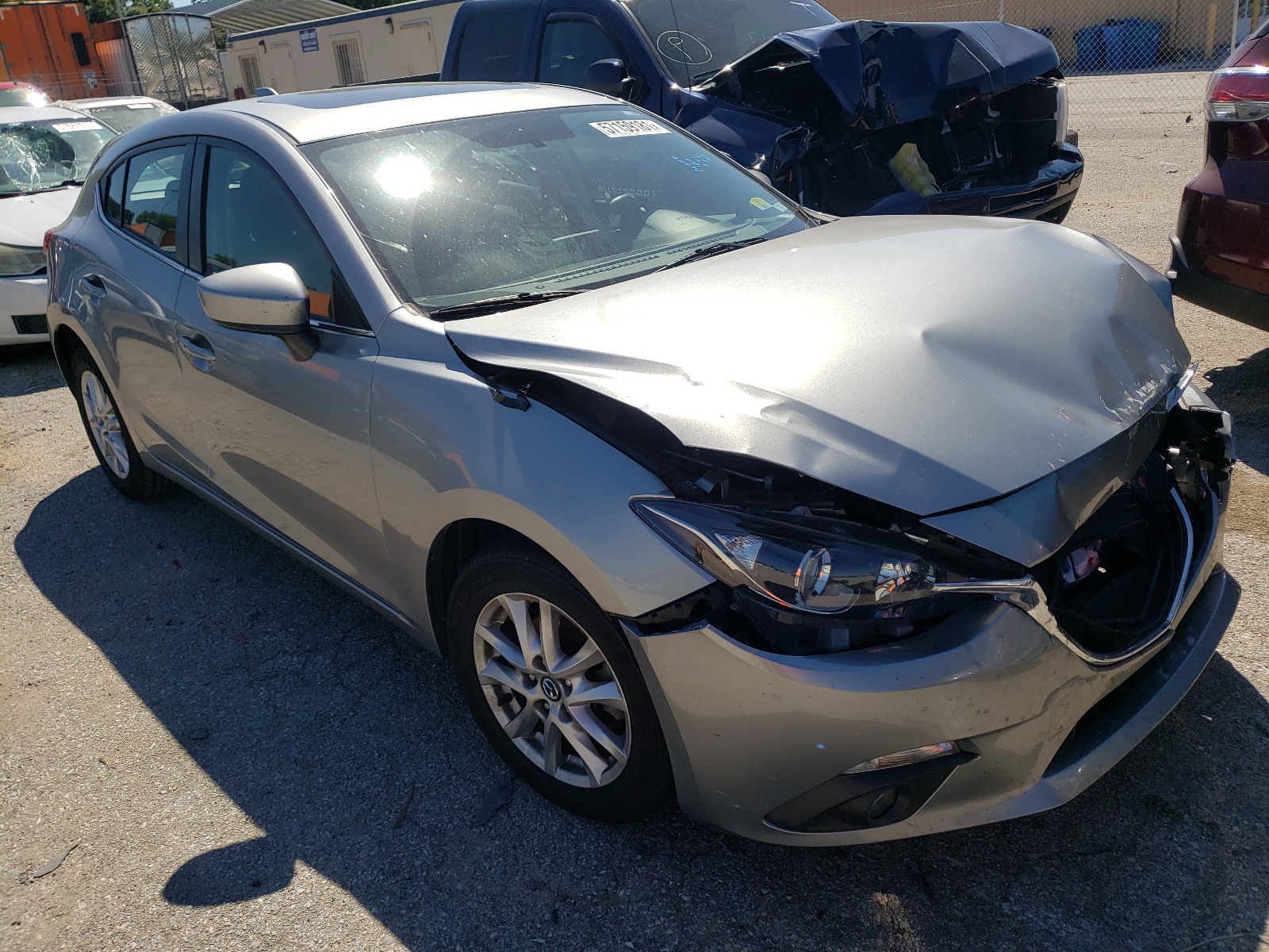 Photo 1 from auction – 2015 MAZDA 3 TOURING with VIN 3MZBM1L71FM153260