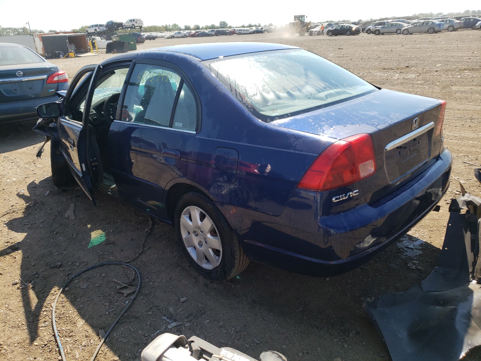 Photo 3 from auction – 2001 HONDA CIVIC EX with VIN 1HGES26791L045827