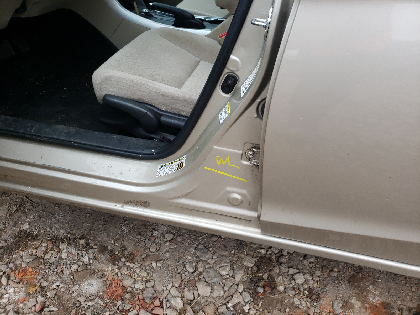 Photo 9 from auction – 2013 HONDA ACCORD LX with VIN 1HGCR2F37DA249347