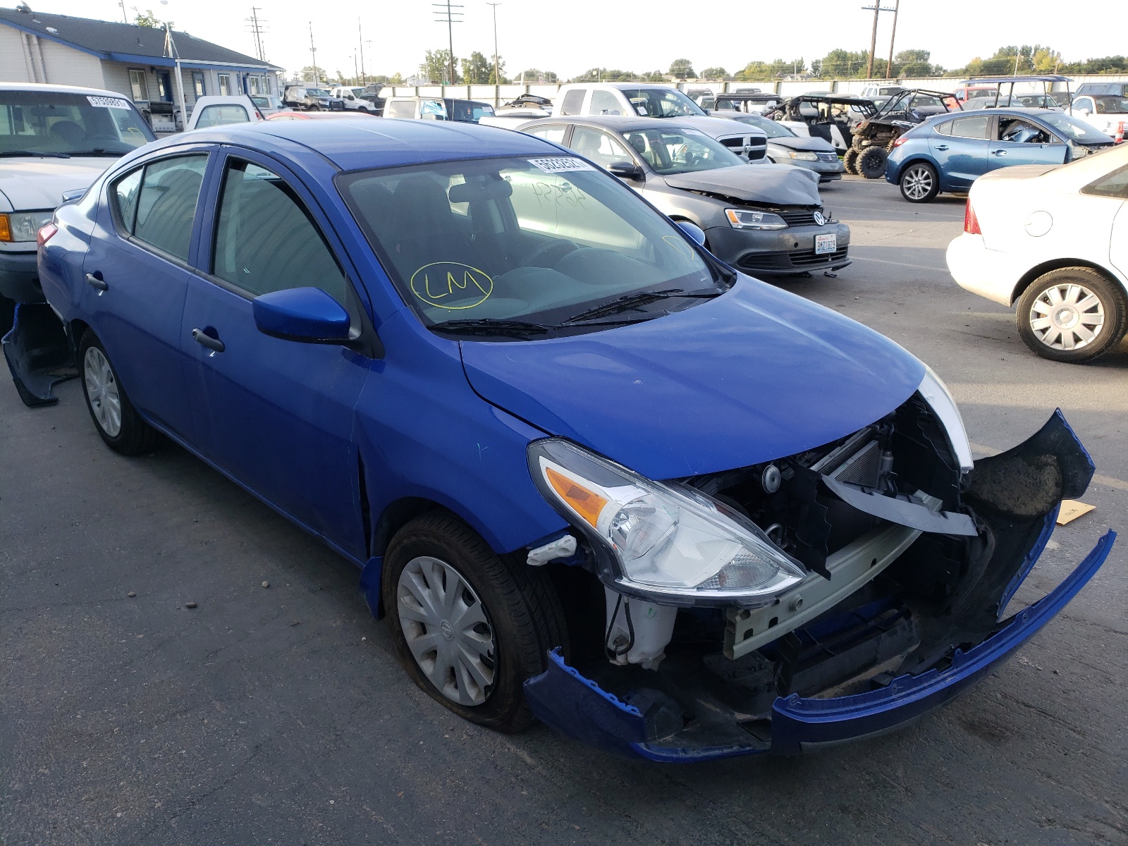 NISSAN VERSA S 2017 with VIN 3N1CN7AP2HL867128 - Photo from auction