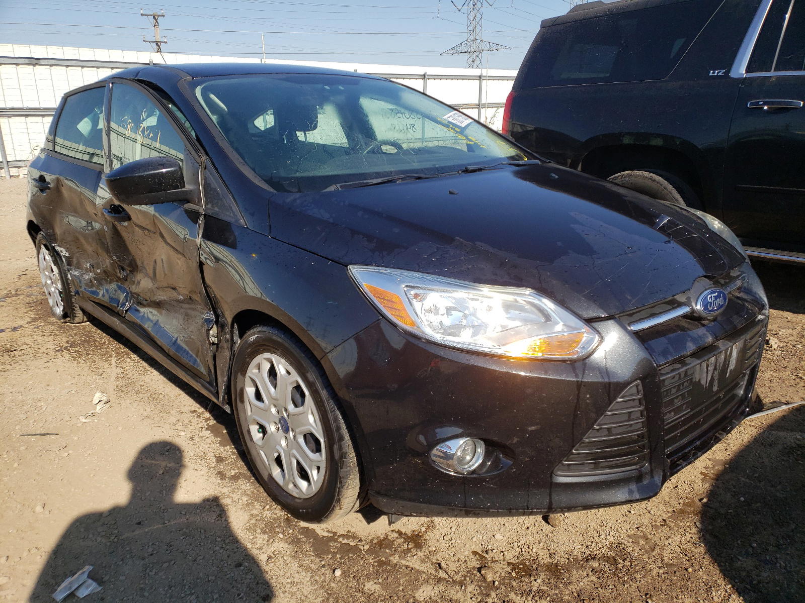 FORD FOCUS SE 2012 with VIN 1FAHP3K26CL353611 - Photo from auction