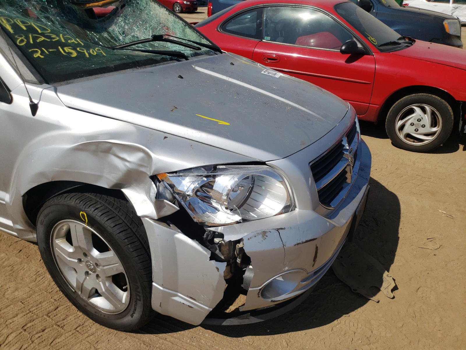 Photo 9 from auction – 2008 DODGE CALIBER SX with VIN 1B3HB48B98D530094