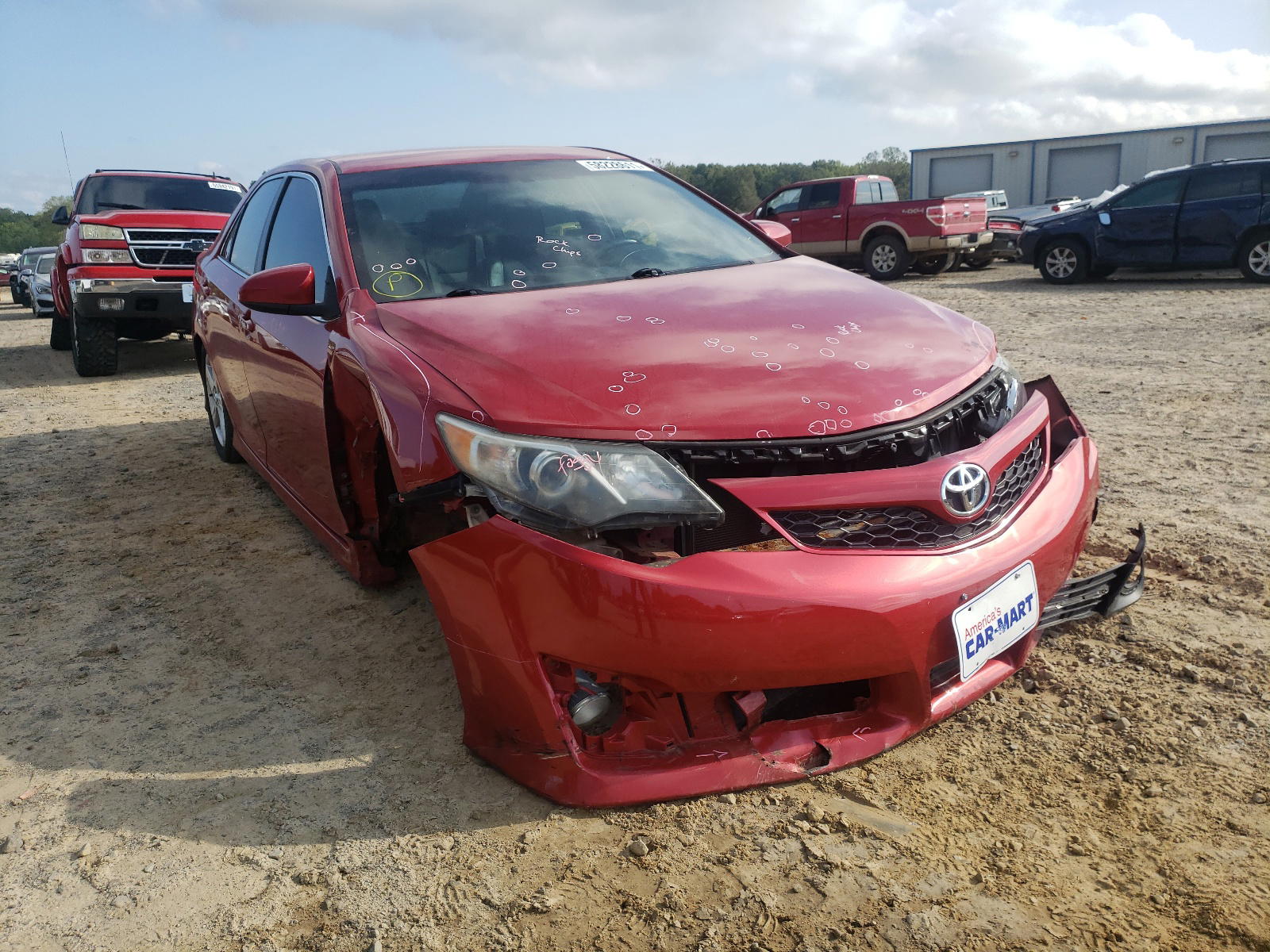 TOYOTA CAMRY BASE 2012 with VIN 4T1BF1FK7CU627874 - Photo from auction