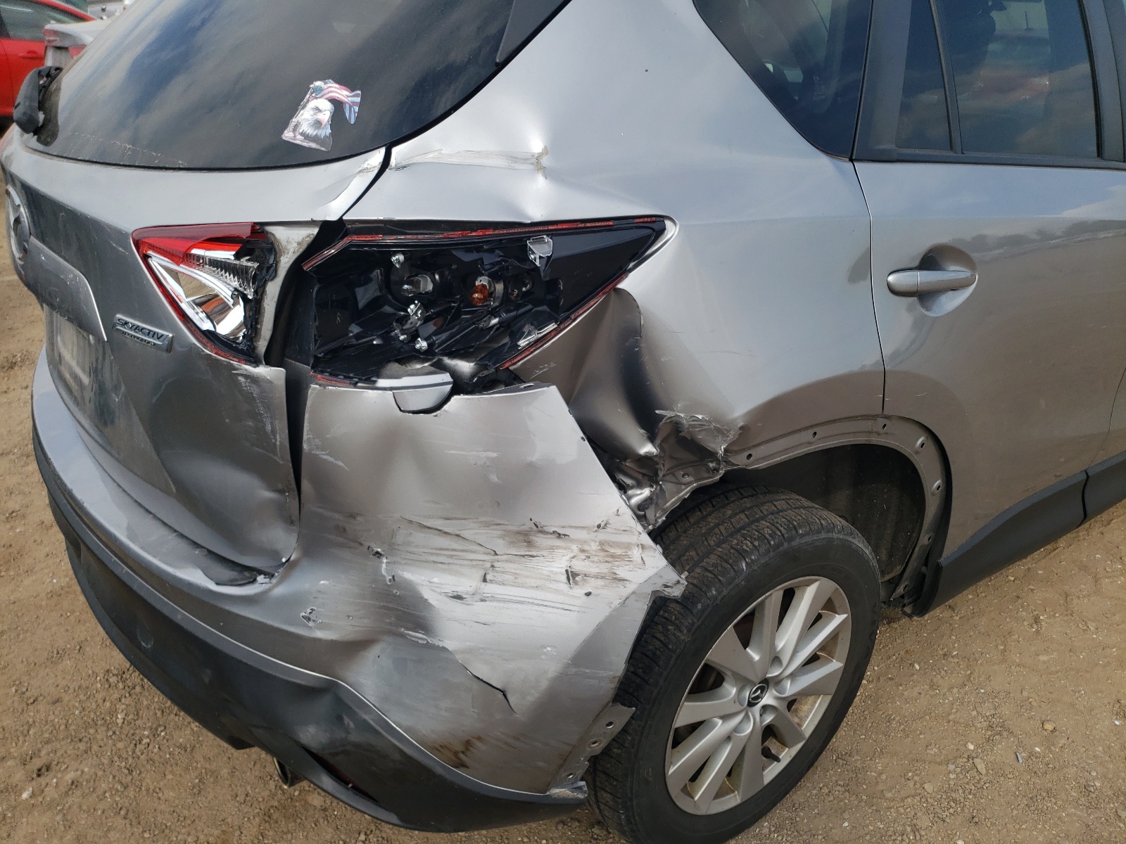 Photo 9 from auction – 2015 MAZDA CX-5 TOURI with VIN JM3KE2CY1F0435231