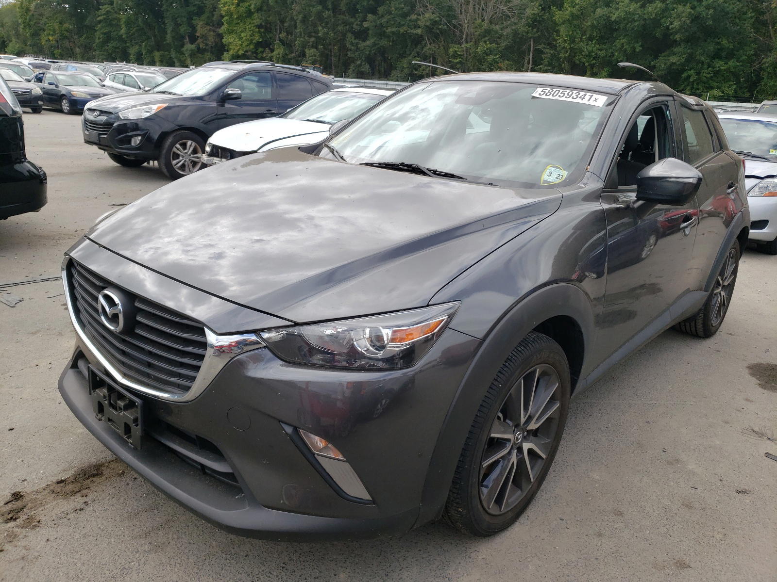 Photo 2 from auction – 2018 MAZDA CX-3 TOURI with VIN JM1DKFC73J0311527