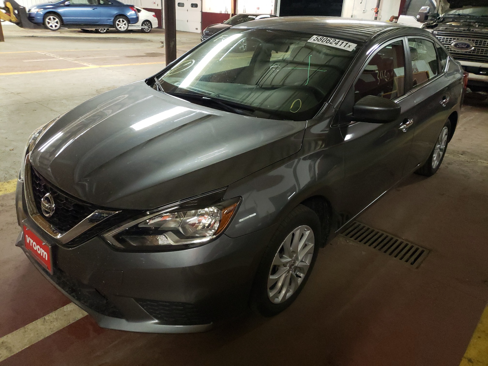 Photo 2 from auction – 2019 NISSAN SENTRA S with VIN 3N1AB7AP1KY243458