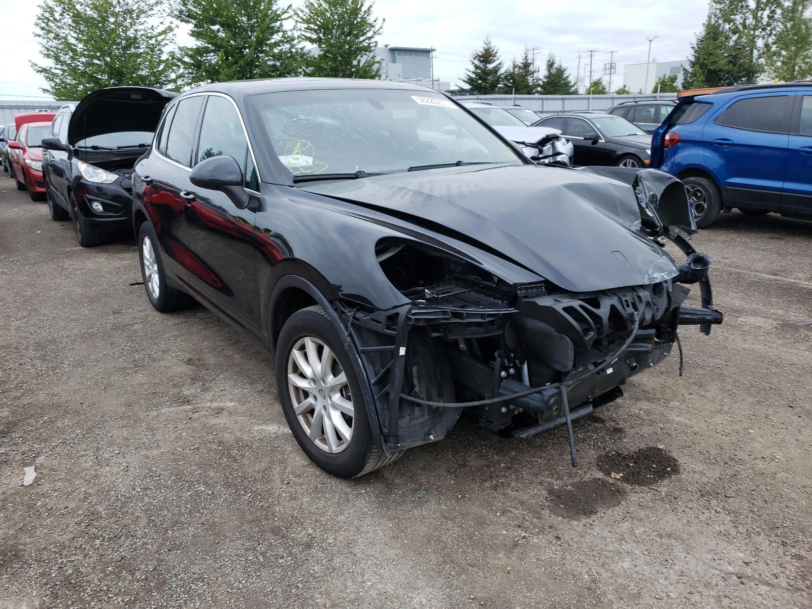 PORSCHE CAYENNE 2013 with VIN WP1AA2A26DLA03100 - Photo from auction