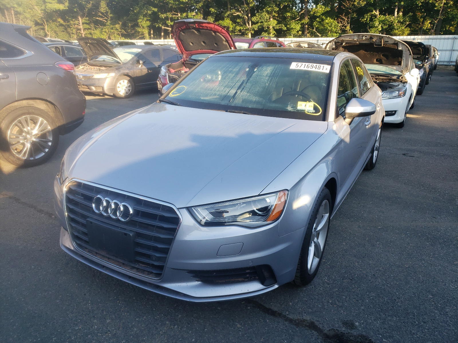 Photo 2 from auction – 2015 AUDI A3 with VIN WAUBFGFF5F1119786