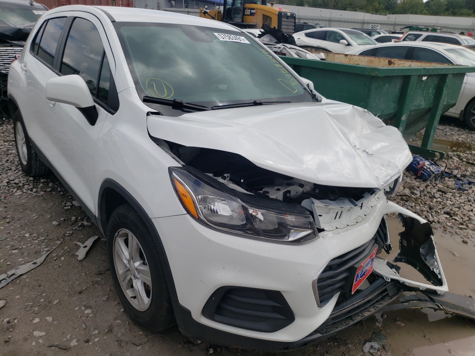 Photo 1 from auction – 2021 CHEVROLET TRAX LS with VIN KL7CJKSB6MB310004