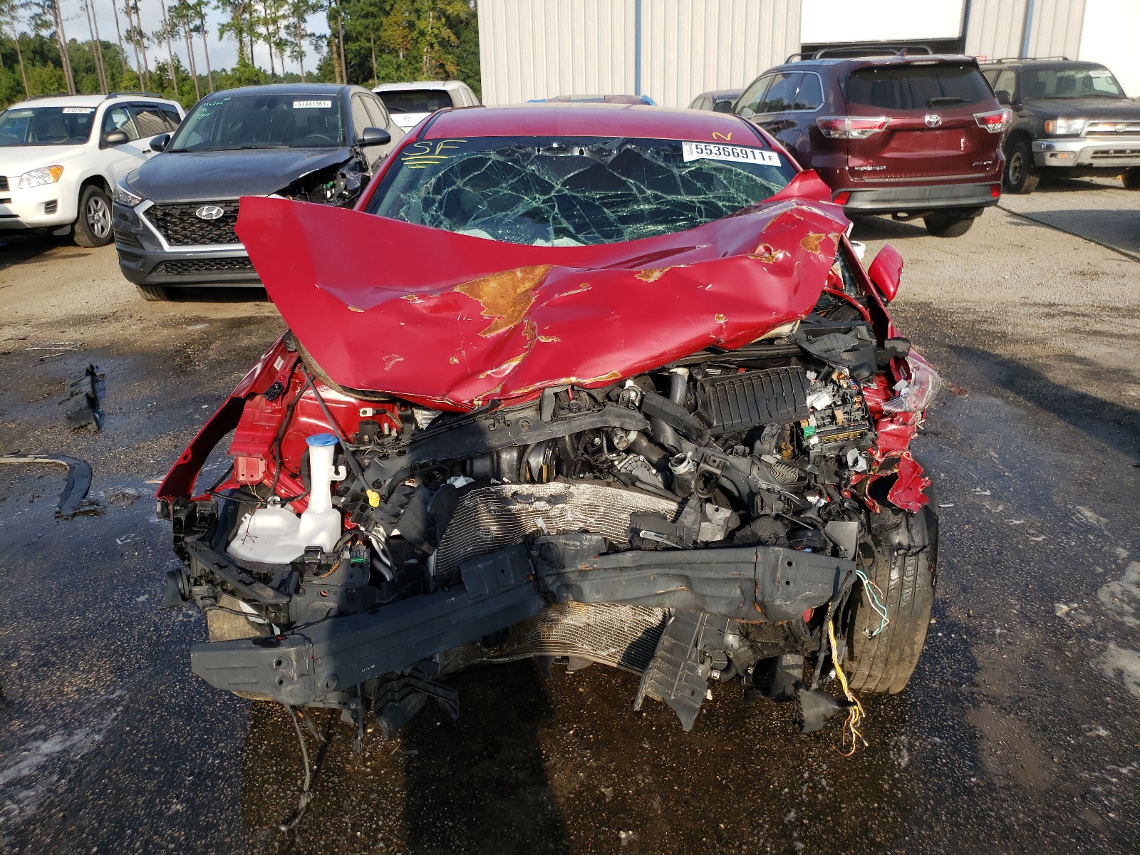 Photo 9 from auction – 2015 KIA FORTE LX with VIN KNAFX4A61F5373380