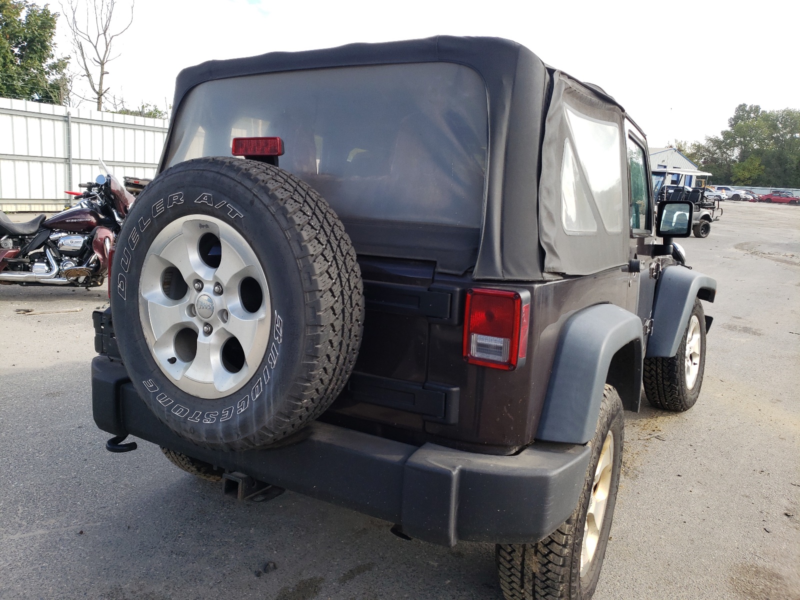 Photo 4 from auction – 2013 JEEP WRANGLER S with VIN 1C4AJWAG5DL684225