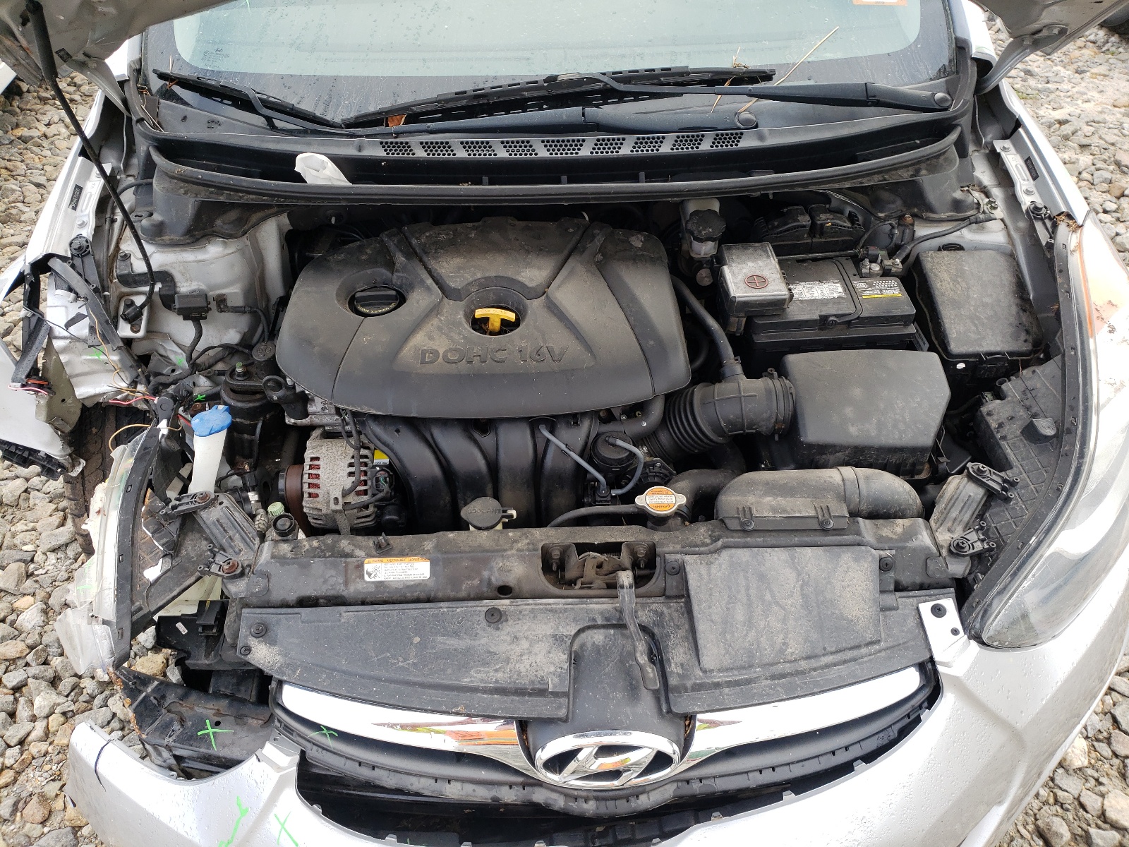 Photo 7 from auction – 2012 HYUNDAI ELANTRA GL with VIN 5NPDH4AE7CH108540