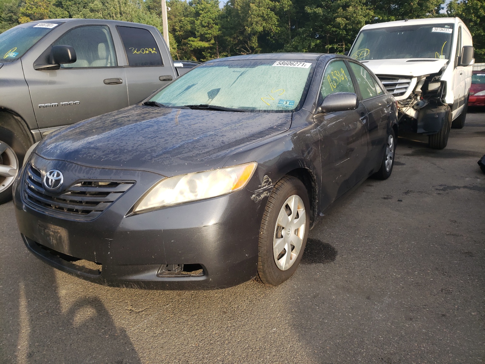 Photo 2 from auction – 2009 TOYOTA CAMRY BASE with VIN 4T1BE46K39U376008